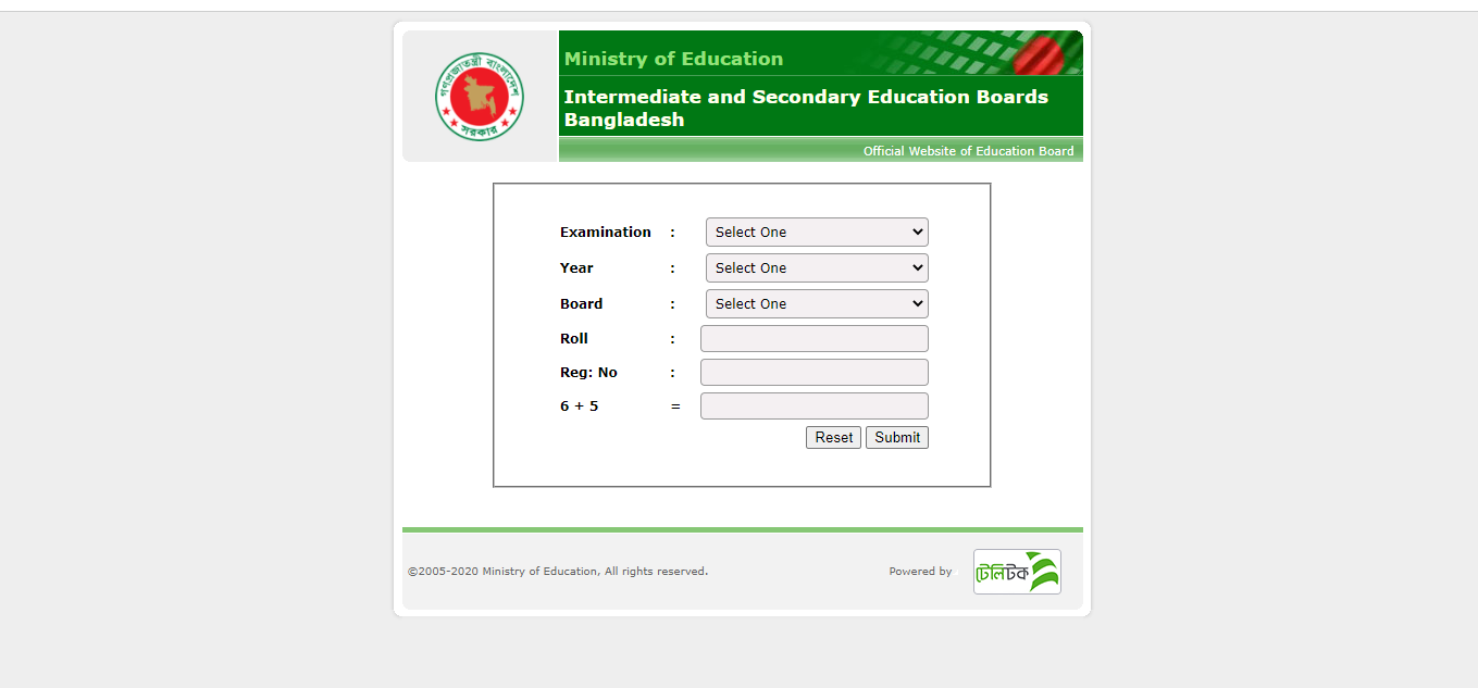 Get HSC Result 2022 Using Mobile SMS